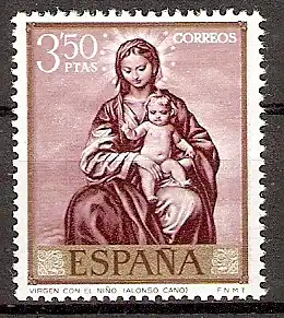 Spanien 1803 ** Jungfrau Maria mit Kind (20172)