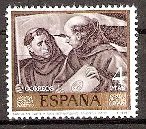 Spanien 1804 ** Hl. Johannes Capistran / Hl. Bernard (20173)