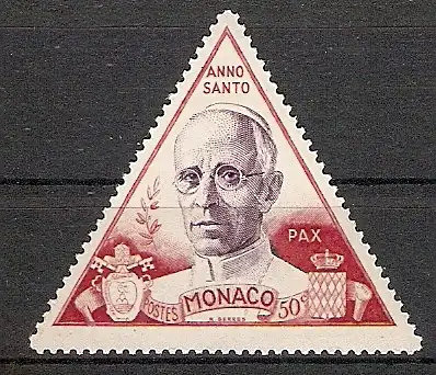 Monaco 430 ** Papst Pius XII. (2018169)