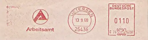 Freistempel C26 523F Uetersen - Arbeitsamt (#260)