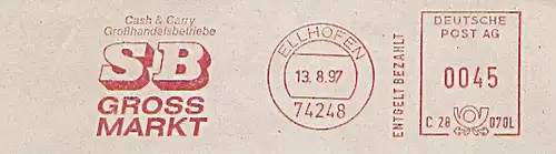 Freistempel C28 070L Ellhofen - SB Grossmarkt (#127)