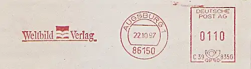 Freistempel C39 835G Augsburg - Weltbild Verlag (#363)