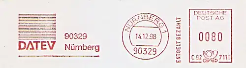 Freistempel C92 711I Nürnberg - DATEV (#336)