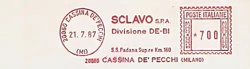 Freistempel Italien - Cassina de’ Pecchi - Sclavo S.P.A. (#141)