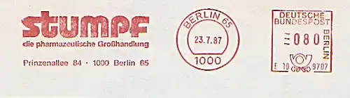 Freistempel E10 9707 Berlin - Stumpf Pharma (#144)
