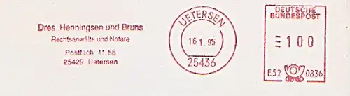 Freistempel E52 0836 Uetersen - Dres. Henningsen und Bruns - Rechtsanwälte und Notare (#223)