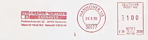 Freistempel E59 2028 Hannover - CVH Chemie Vertrieb (#265)