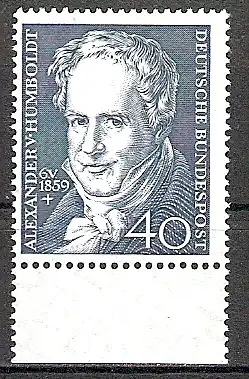 BRD 309 ** Alexander Freiherr von Humboldt 1959 (2015391)