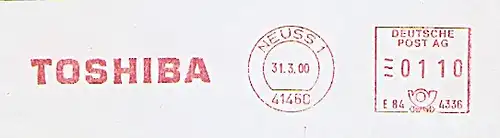 Freistempel E84 4336 Neuss - TOSHIBA (#337)