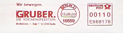 Freistempel E968178 Berlin - Küchenspedition Gruber (#7)