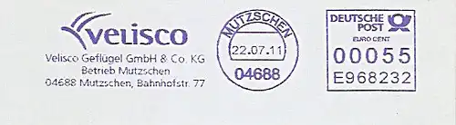 Freistempel E968232 Mutzschen - Velisco Geflügel (#185)