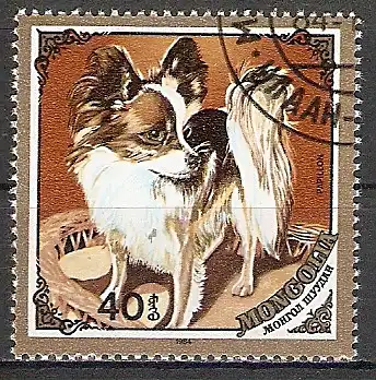 Mongolei 1677 o Papillon Hund (2017482)