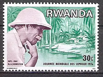 Ruanda 776 A ** Albert Schweitzer (2017665)