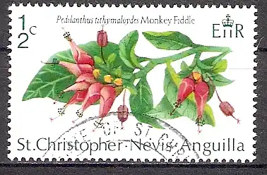 St. Kitts - Nevis 230 o Euphorbia tithymaloides / Teufelsrückgrat (2017657)