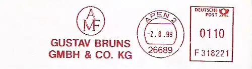 Freistempel F318221 Apen - AMF Gustav Bruns GmbH (#316)