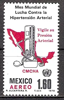 Mexiko 1582 ** Kampf gegen Bluthochdruck (2015524)