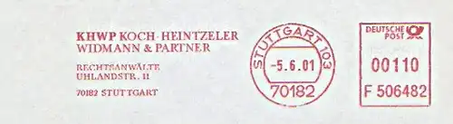 Freistempel F506482 Stuttgart - KHWP Rechtsanwälte (#217)
