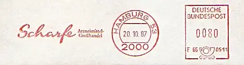 Freistempel F66 0511 Hamburg - Scharfe Arzneimittel Großhandel (#31)