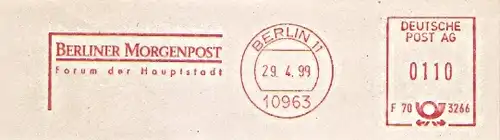 Freistempel F70 3266 Berlin - Berliner Morgenpost (#394)