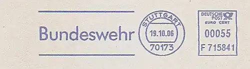 Freistempel F715841 Stuttgart - Bundeswehr (#346)