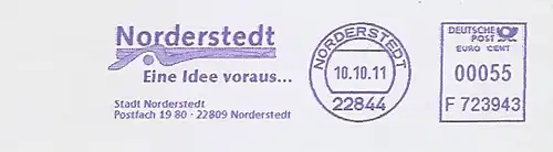 Freistempel F723943 Norderstedt - Eine Idee voraus... (#359)