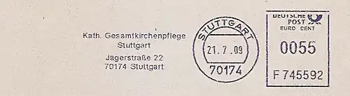 Freistempel F745592 Stuttgart - Kath. Gesamtkirchenpflege (#353)