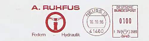 Freistempel F76 2689 Neuss - Ruhfus Federn - Hydraulik (#148)