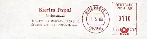 Freistempel F76 3797 Bremen - Rechtsanwalt Popal (#16)