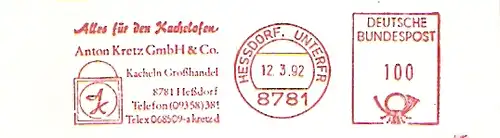 Freistempel Hessdorf - Kretz Kachelöfen (#375)