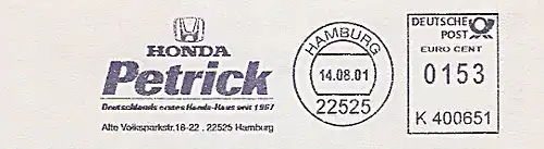 Freistempel K400651 Hamburg - HONDA Petrick (#209)