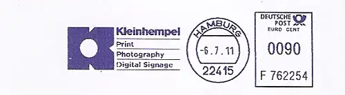Freistempel F762254 Hamburg - Kleinhempel (#364)