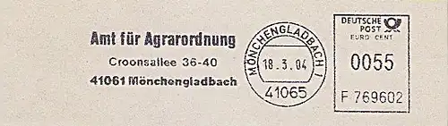 Freistempel F769602 Mönchengladbach - Amt für Agrarordnung (#172)