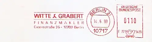 Freistempel F77 5435 Berlin - Finanzmakler Witte (#392)