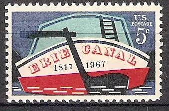 USA 923 ** Eröffnung des Erie-Kanals (20188)