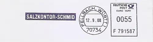 Freistempel F791587 Fellbach - Salzkontor Schmid (#360)