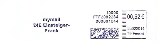 Freistempel Österreich FPF2082284 Wien - mymail / DIE Einsteiger-Frank (#300)