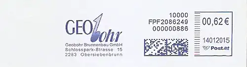 Freistempel Österreich FPF2086249 Obersiebenbrunn - GEObohr Brunnenbau GmbH (#285)