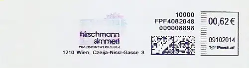 Freistempel Österreich FPF4082048 Wien - Hirschmann Simmerl Präzisionswerkzeuge (#286)