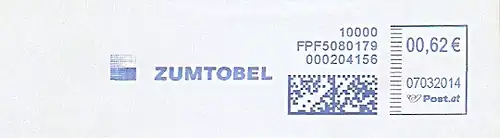 Freistempel Österreich FPF5080179 Dornbirn - ZUMTOBEL (#299)