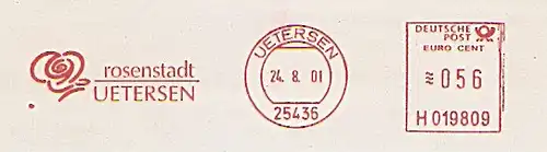 Freistempel H019809 Uetersen - Rosenstadt (Abb. Rose) (#227)