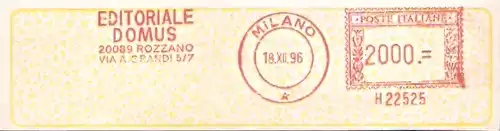 Freistempel Italien H22525 Milano - Editoriale Domus / Rozzano (#56)