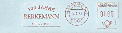 Freistempel Hamburg - 100 Jahre Berkemann (#30)