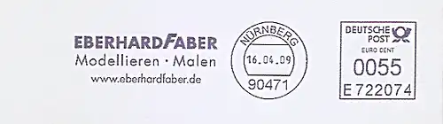 Freistempel E722074 Nürnberg - Eberhard Faber - Modellieren - Malen (#415)