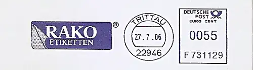 Freistempel F731129 Trittau - RAKO Etiketten (#419)
