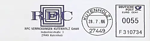 Freistempel F310734 Kutenholz - RPC Verpackungen Kutenholz GmbH (#422)