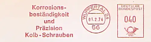 Freistempel Wuppertal - Kolb Schrauben - Korrosionsbeständigkeit und Präzision (#431)
