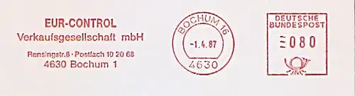 Freistempel Bochum - EUR-CONTROL Verkaufsgesellschaft mbH (#439)