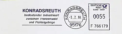 Freistempel F766179 Konradsreuth - Konradsreuth bedeutender Industrieort zwischen Frankenwald und Fichtelgebirge (#451)