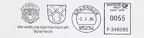 Freistempel F346265 Sparneck - Verwaltungsgemeinschaft Sparneck (Abb. Wappen) (#458)