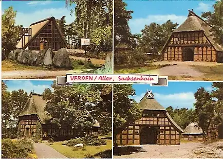 AK Verden / Aller - Sachsenhain - Mehrbildkarte (416)